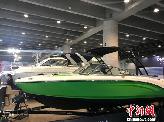 各游艇品牌集聚展會 索有為 攝